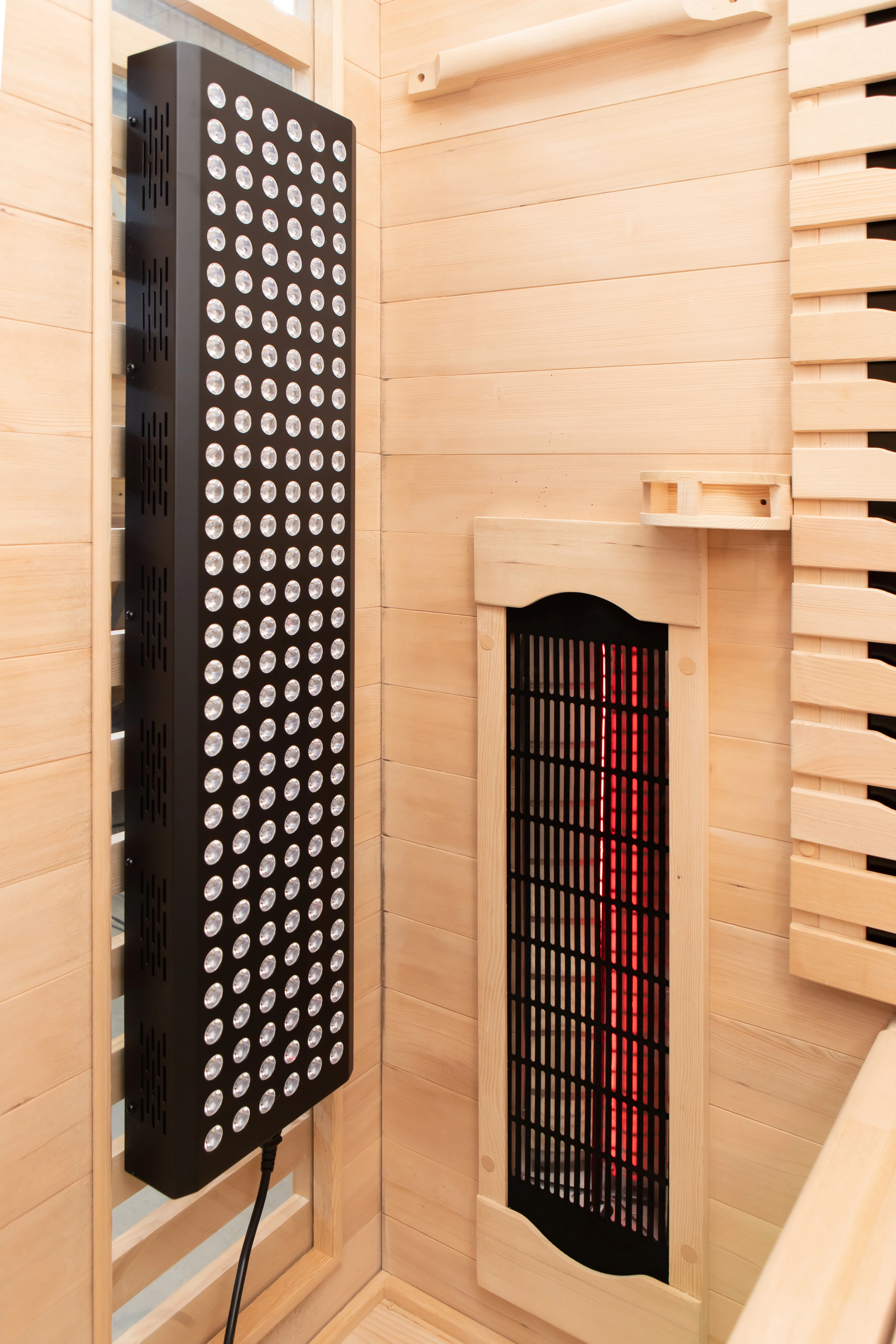 Denali 3-Person Full Spectrum Infrared Sauna with Full-Body Medical-Grade Red Light Therapy & Smart WiFi App Control - Image 11