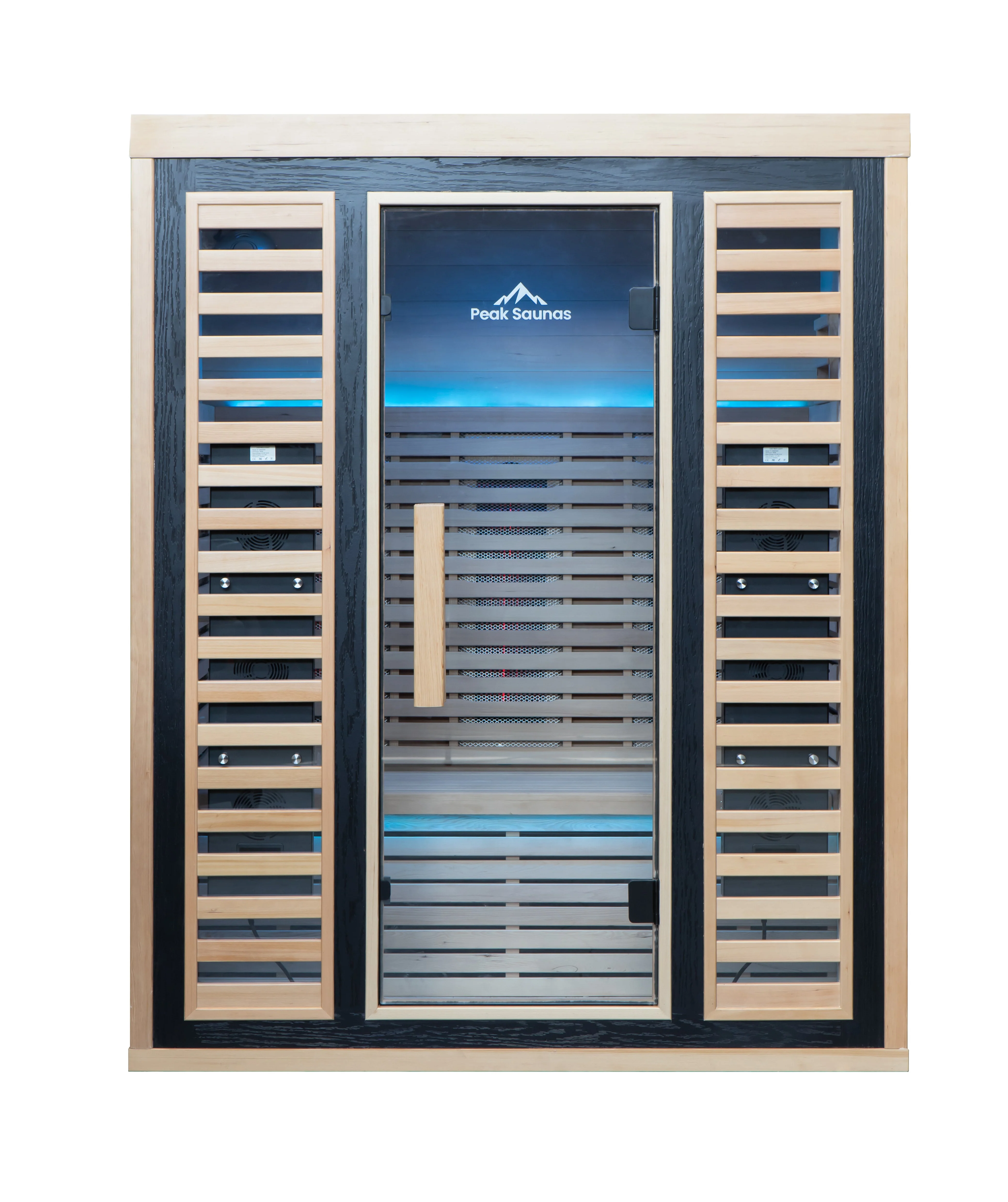 Denali 3-Person Full Spectrum Infrared Sauna with Full-Body Medical-Grade Red Light Therapy & Smart WiFi App Control - Image 14