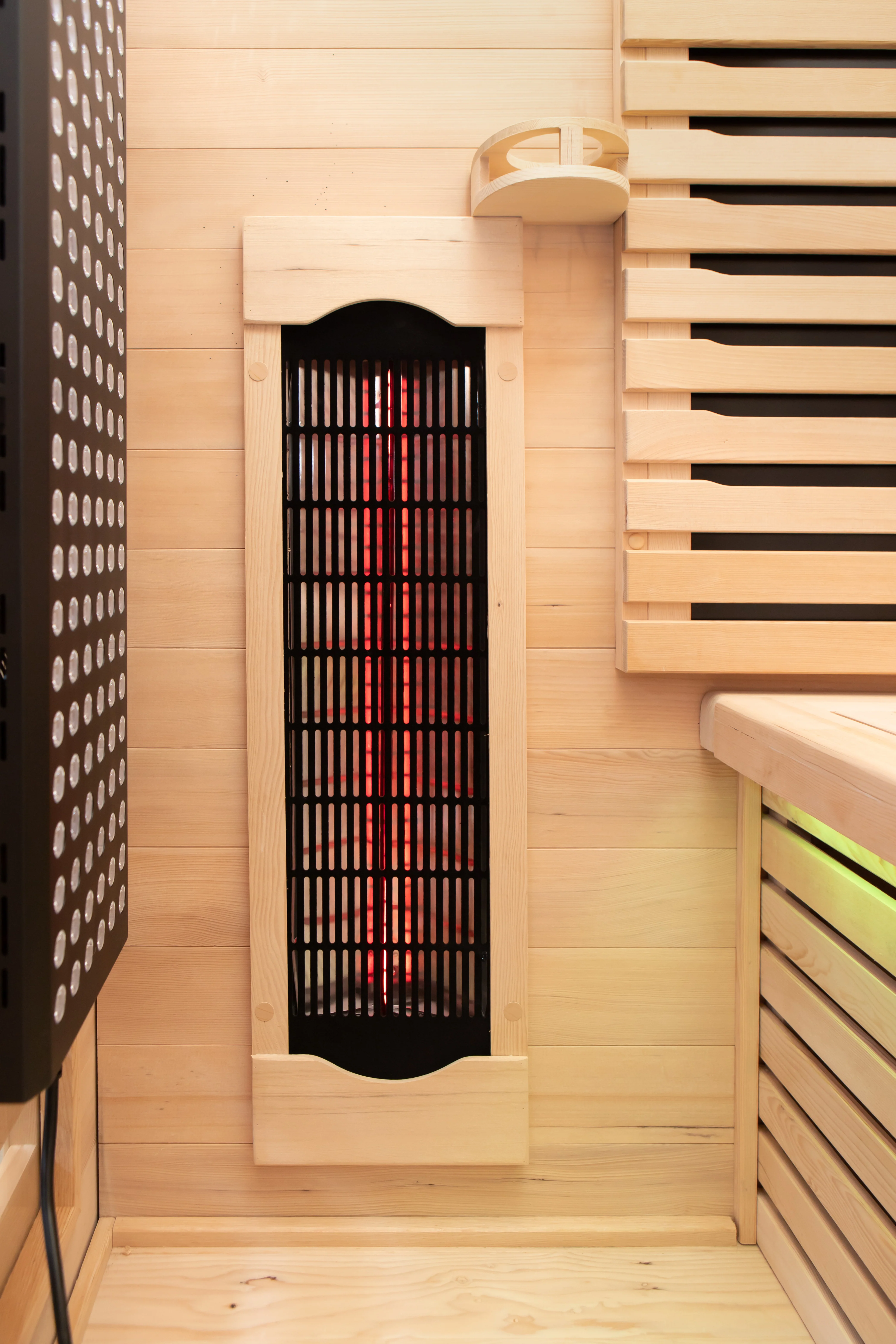 Denali 3-Person Full Spectrum Infrared Sauna with Full-Body Medical-Grade Red Light Therapy & Smart WiFi App Control - Image 19