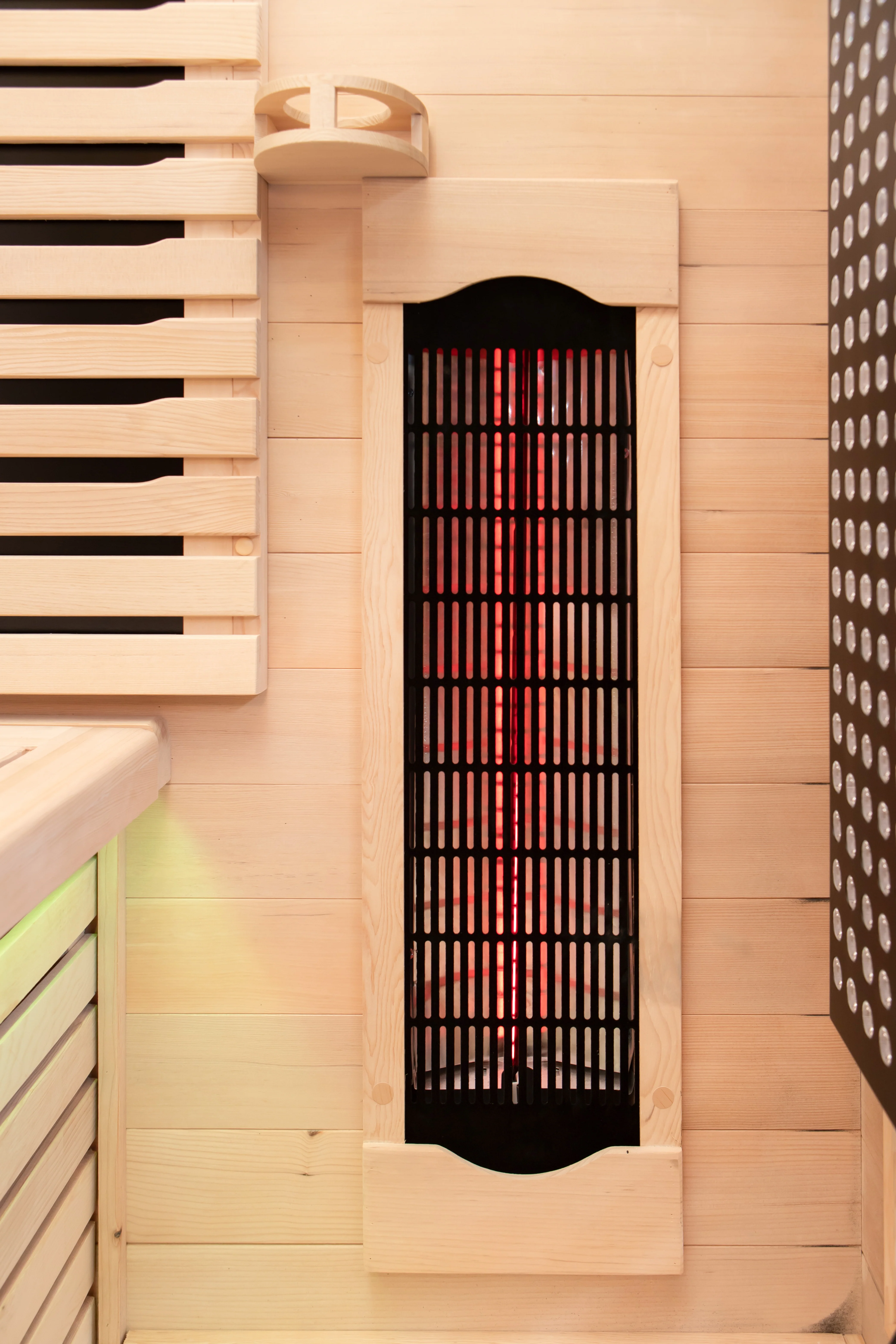 Denali 3-Person Full Spectrum Infrared Sauna with Full-Body Medical-Grade Red Light Therapy & Smart WiFi App Control - Image 23