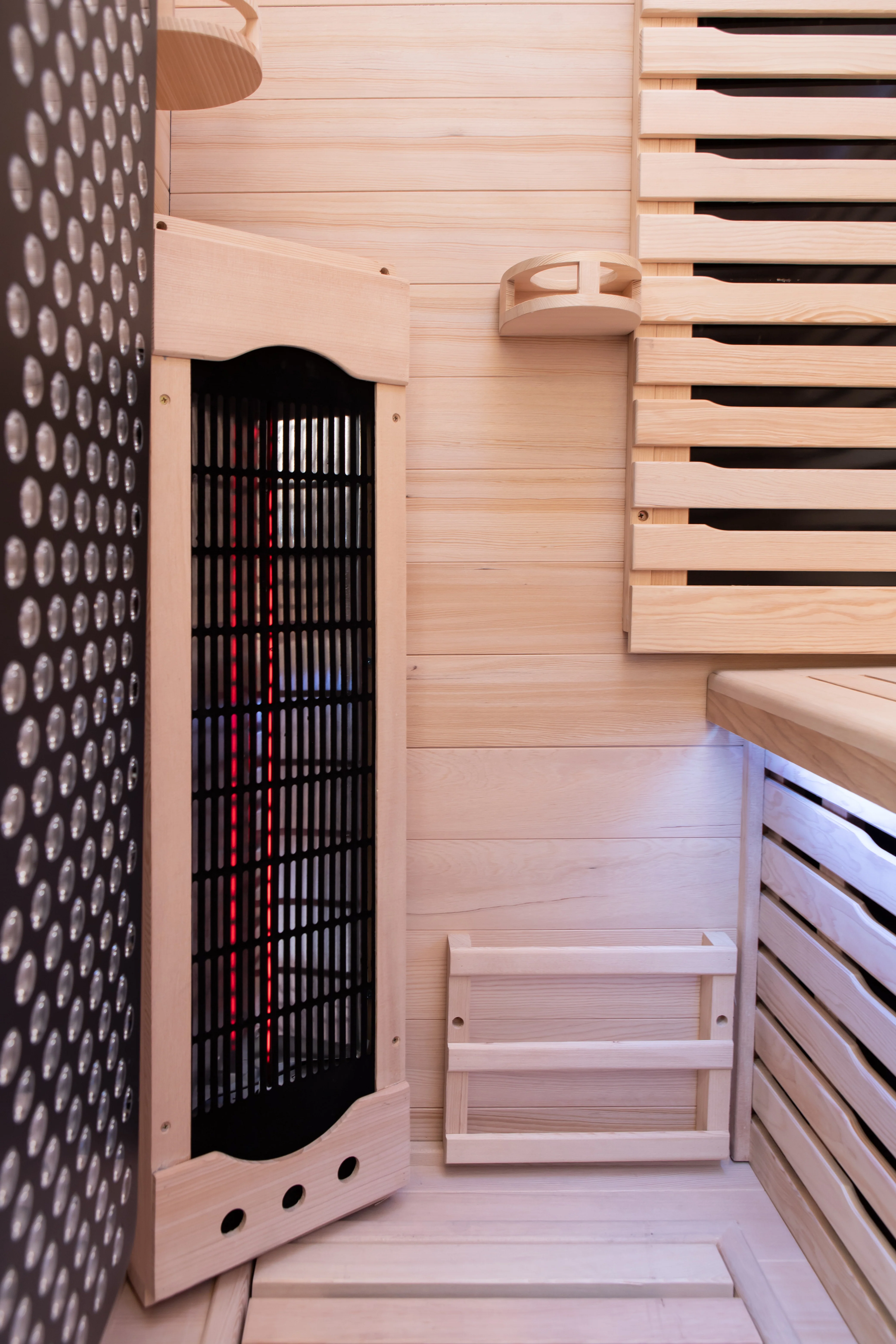 Everest 2-Person Full Spectrum Infrared Sauna with Full-Body Medical-Grade Red Light Therapy & Smart WiFi App Control - Image 14