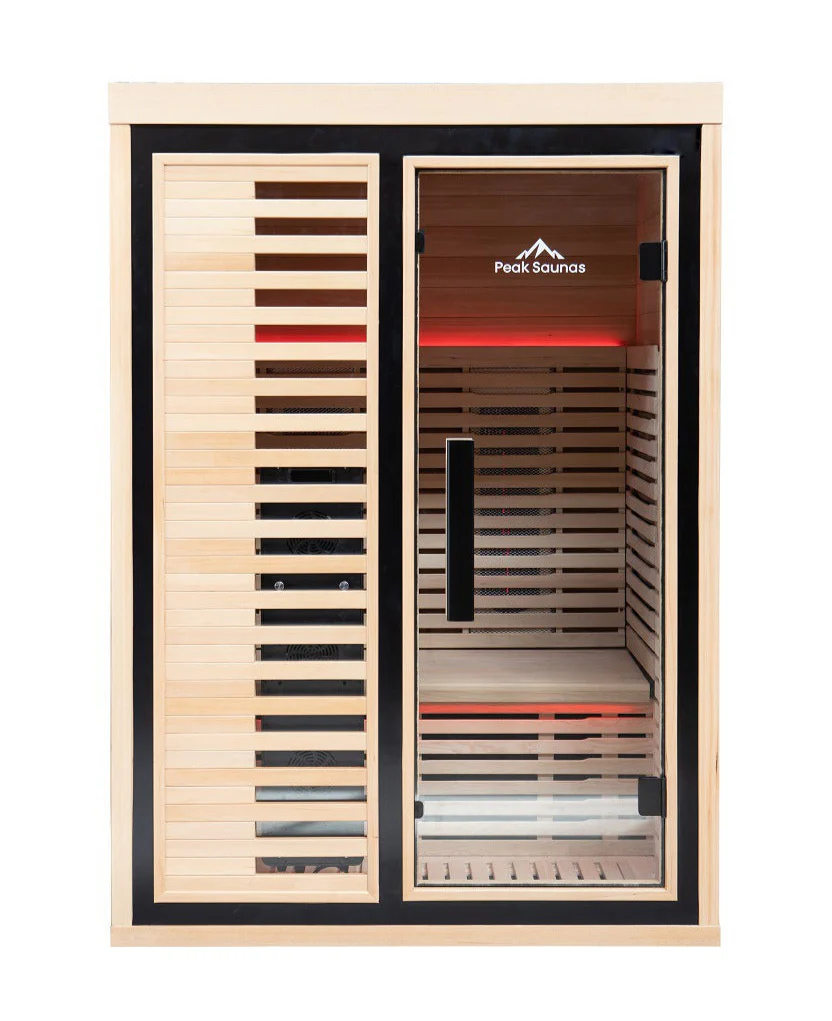 Everest 2-Person Full Spectrum Infrared Sauna with Full-Body Medical-Grade Red Light Therapy & Smart WiFi App Control - Image 4