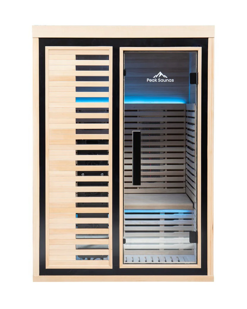 Everest 2-Person Full Spectrum Infrared Sauna with Full-Body Medical-Grade Red Light Therapy & Smart WiFi App Control - Image 5