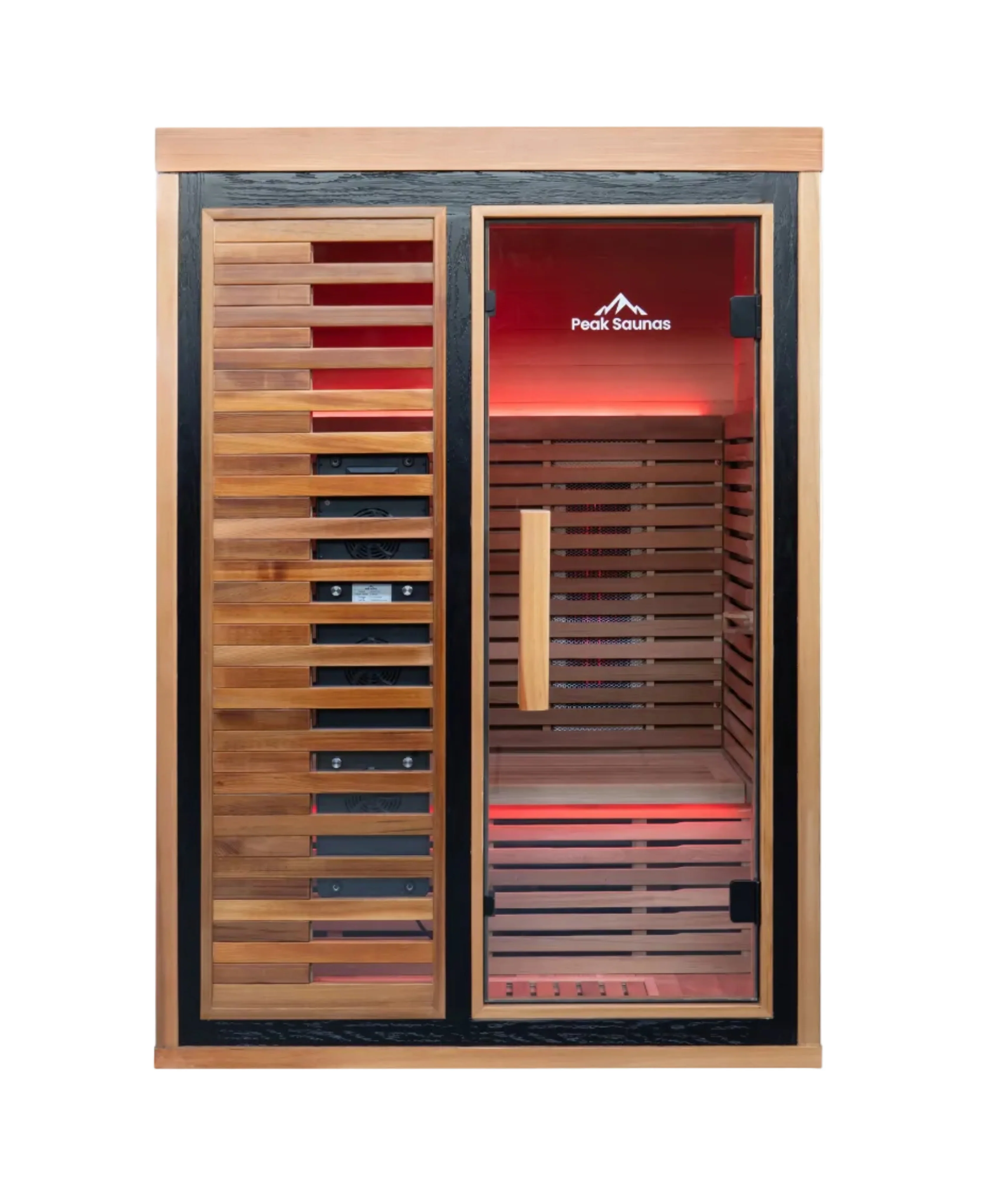 Fuji 2-Person Full Spectrum Infrared Sauna with Full-Body Medical-Grade Red Light Therapy & Smart WiFi App Control - Image 4