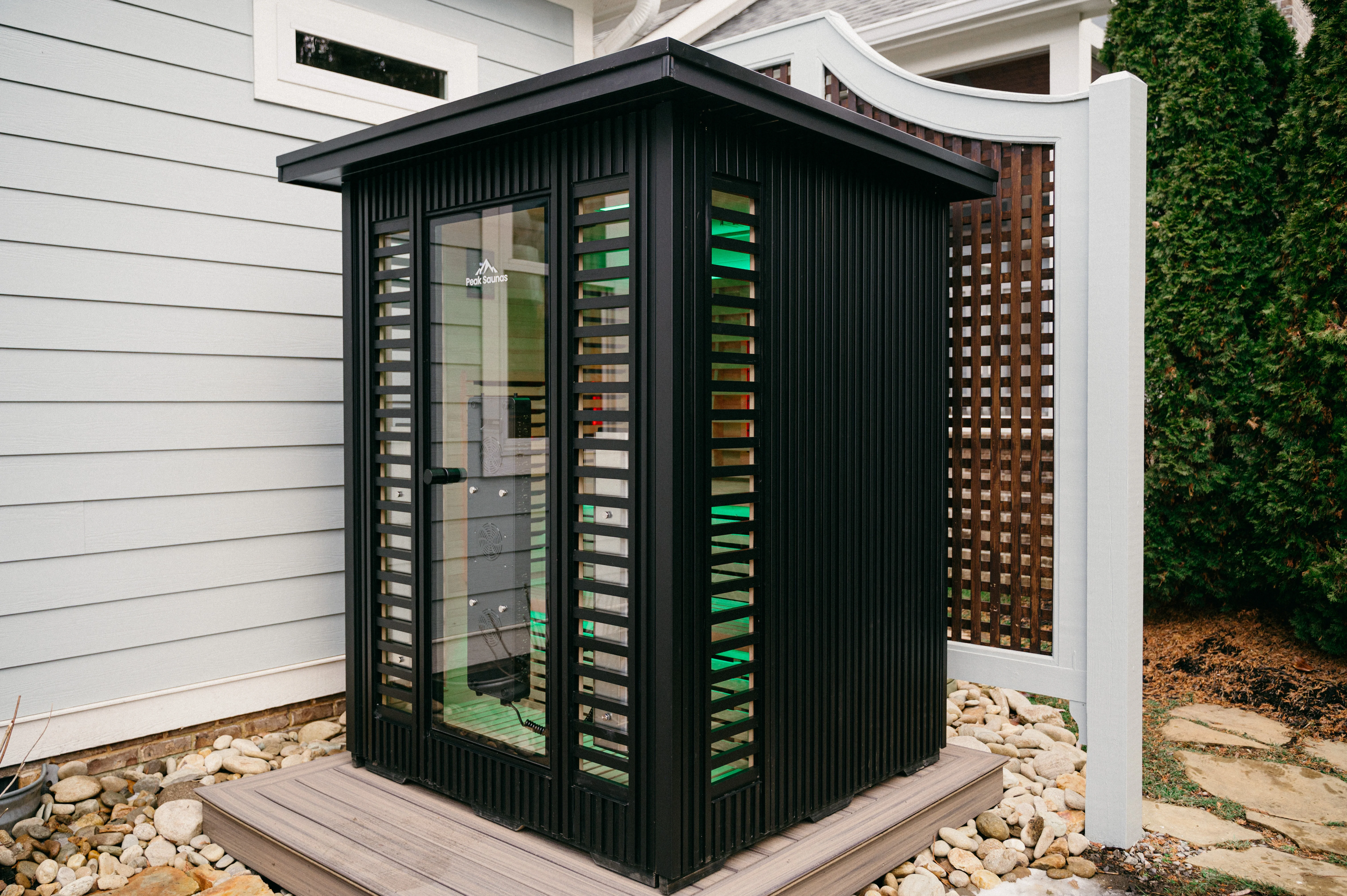 Kilimanjaro 5-Person Outdoor Full Spectrum Infrared Sauna with Full-Body Medical-Grade Red Light Therapy and Smart WiFi App Control - Image 10