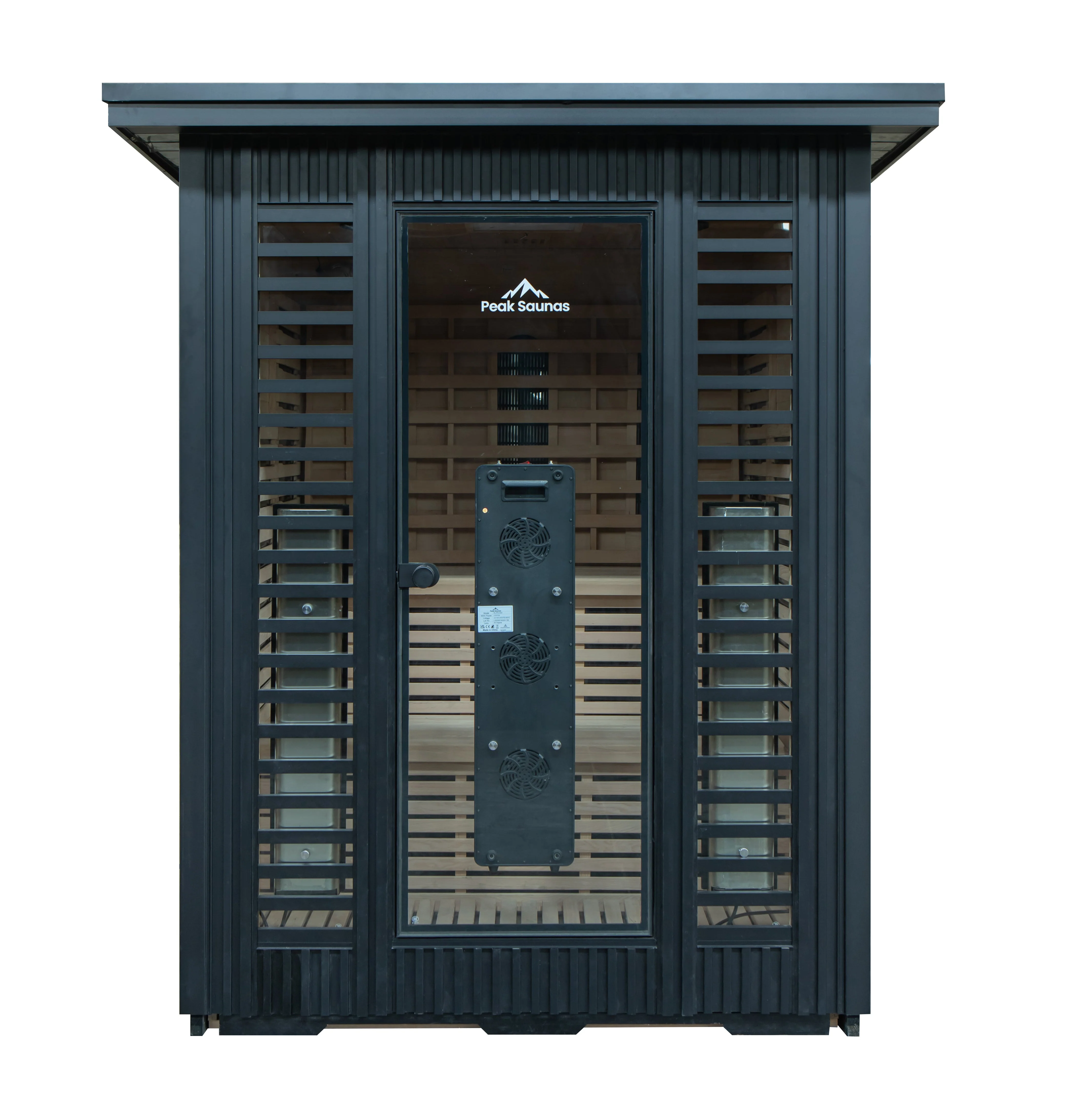 Kilimanjaro 5-Person Outdoor Full Spectrum Infrared Sauna with Full-Body Medical-Grade Red Light Therapy and Smart WiFi App Control - Image 12