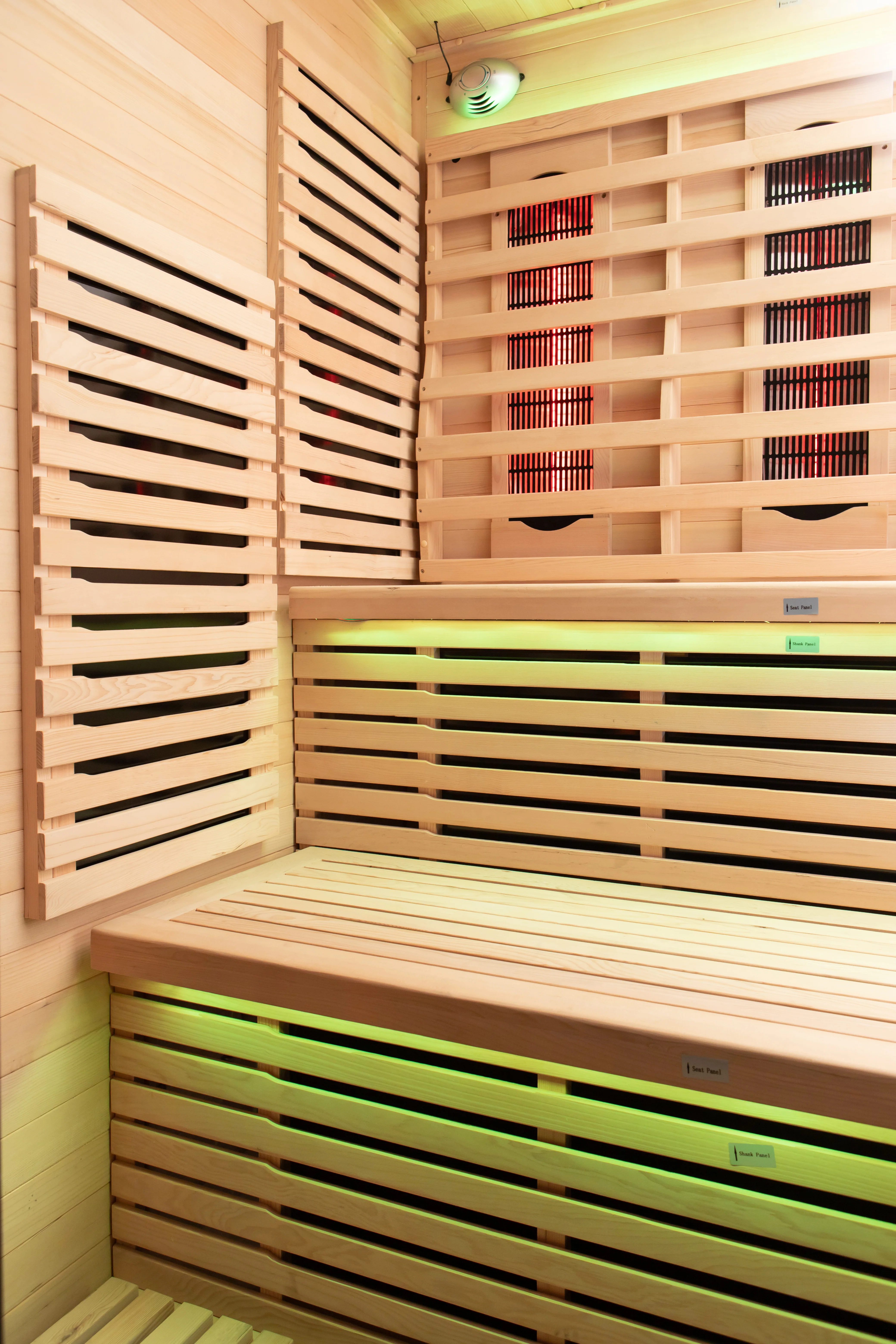 Kilimanjaro 5-Person Outdoor Full Spectrum Infrared Sauna with Full-Body Medical-Grade Red Light Therapy and Smart WiFi App Control - Image 33
