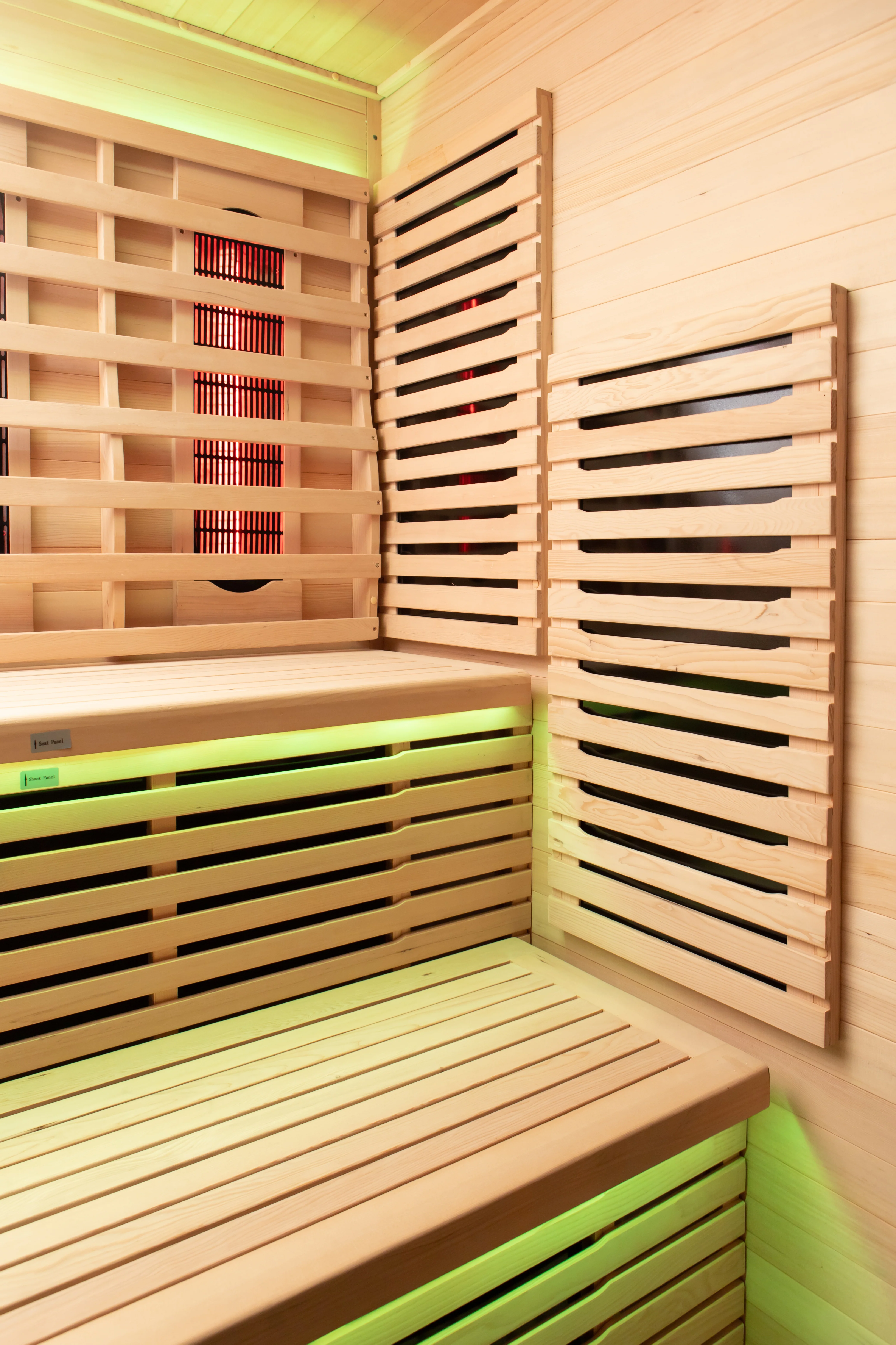 Kilimanjaro 5-Person Outdoor Full Spectrum Infrared Sauna with Full-Body Medical-Grade Red Light Therapy and Smart WiFi App Control - Image 35