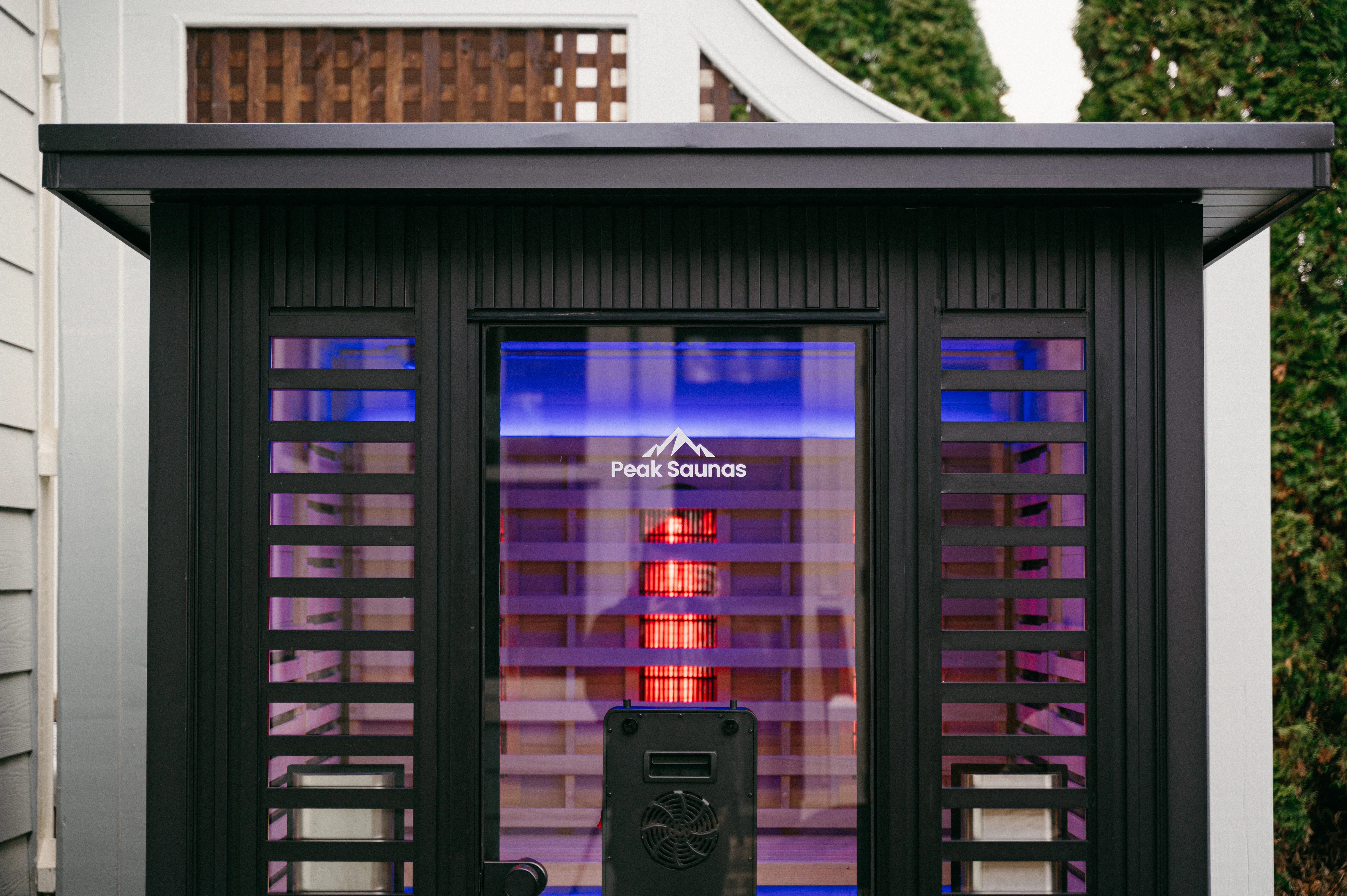 Kilimanjaro 5-Person Outdoor Full Spectrum Infrared Sauna with Full-Body Medical-Grade Red Light Therapy and Smart WiFi App Control - Image 9