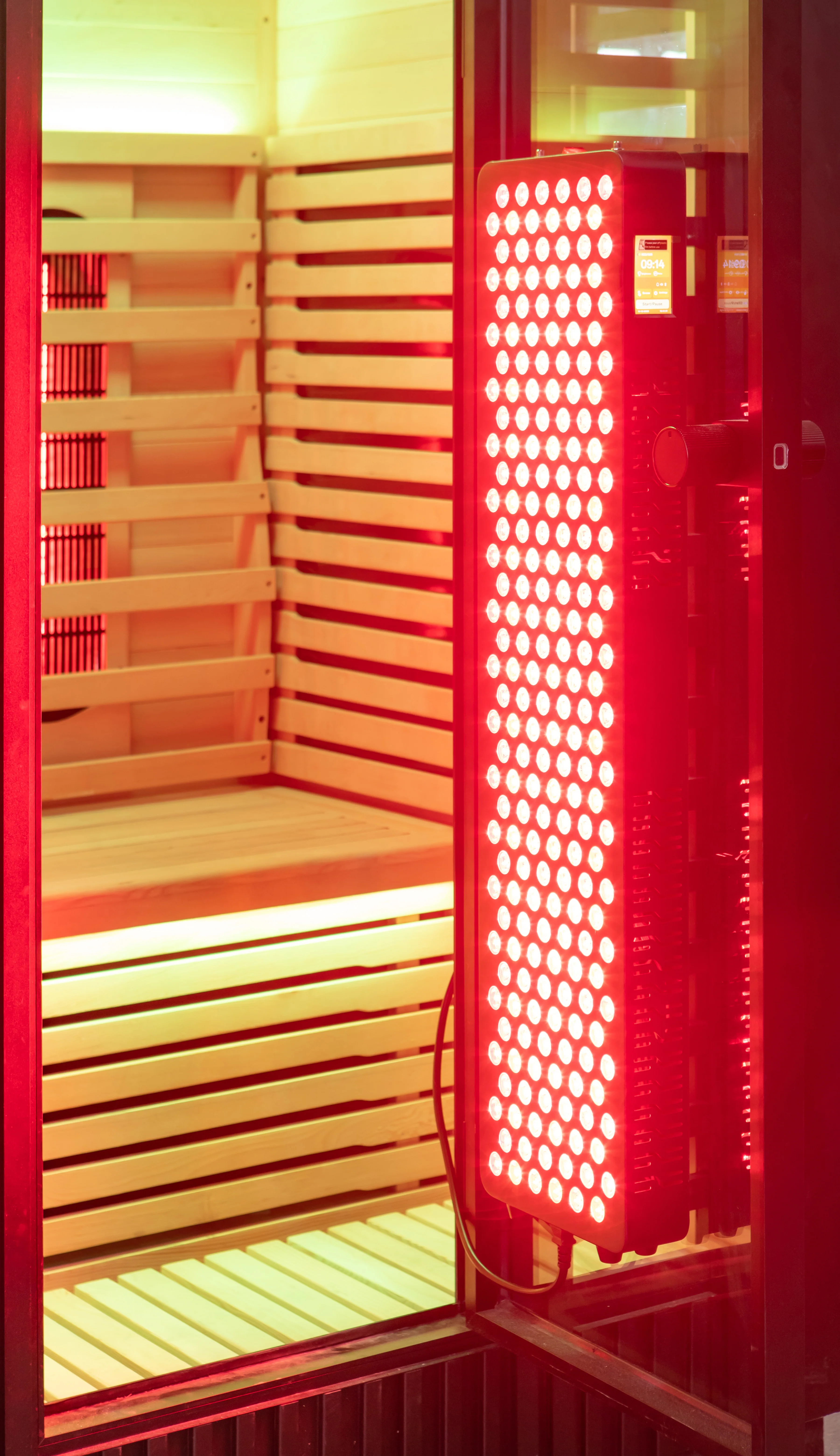 Patagonia 2-Person Outdoor Full Spectrum Infrared Sauna with Full-Body Medical-Grade Red Light Therapy and Smart WiFi App Control - Image 3