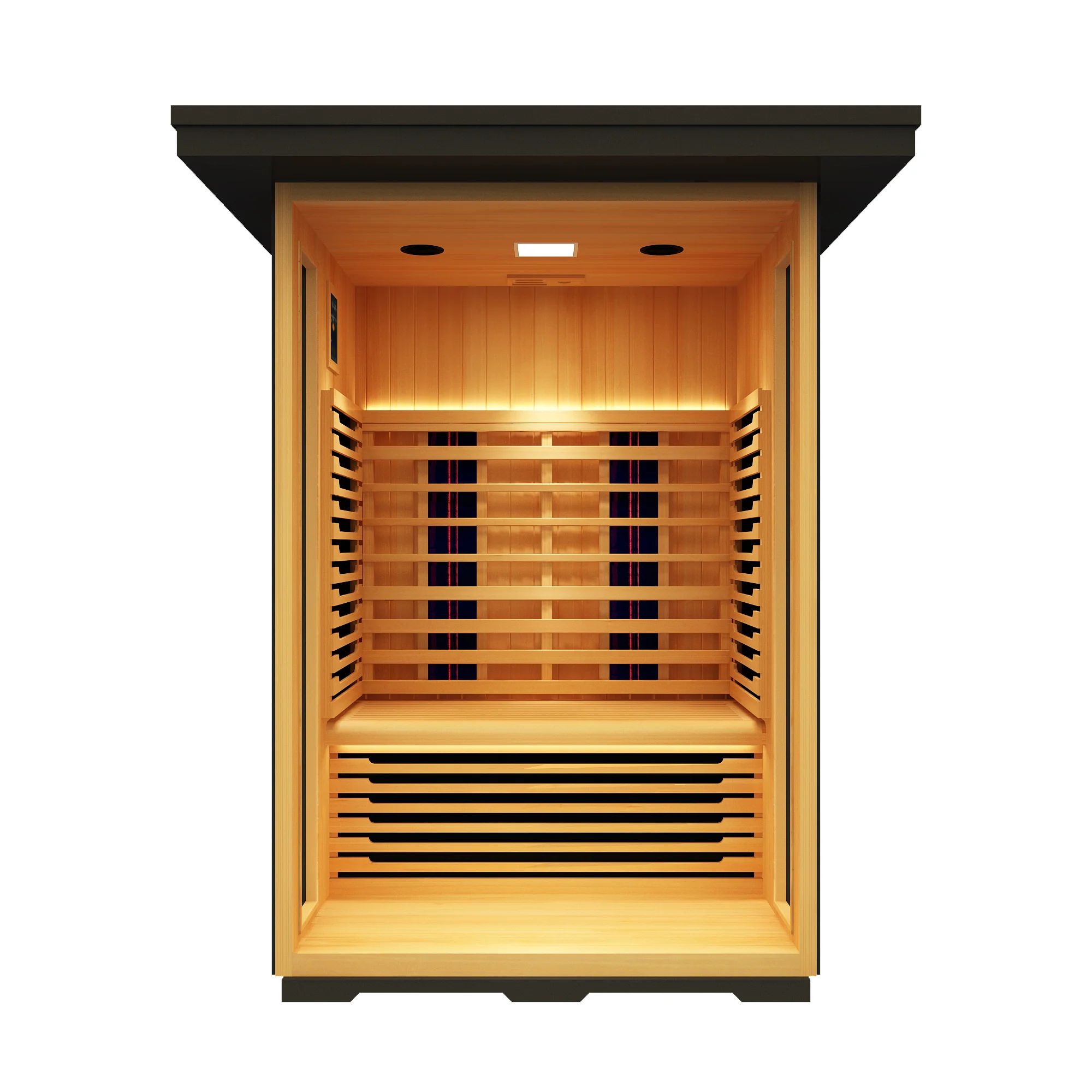 Patagonia 2-Person Outdoor Full Spectrum Infrared Sauna with Full-Body Medical-Grade Red Light Therapy and Smart WiFi App Control - Image 8