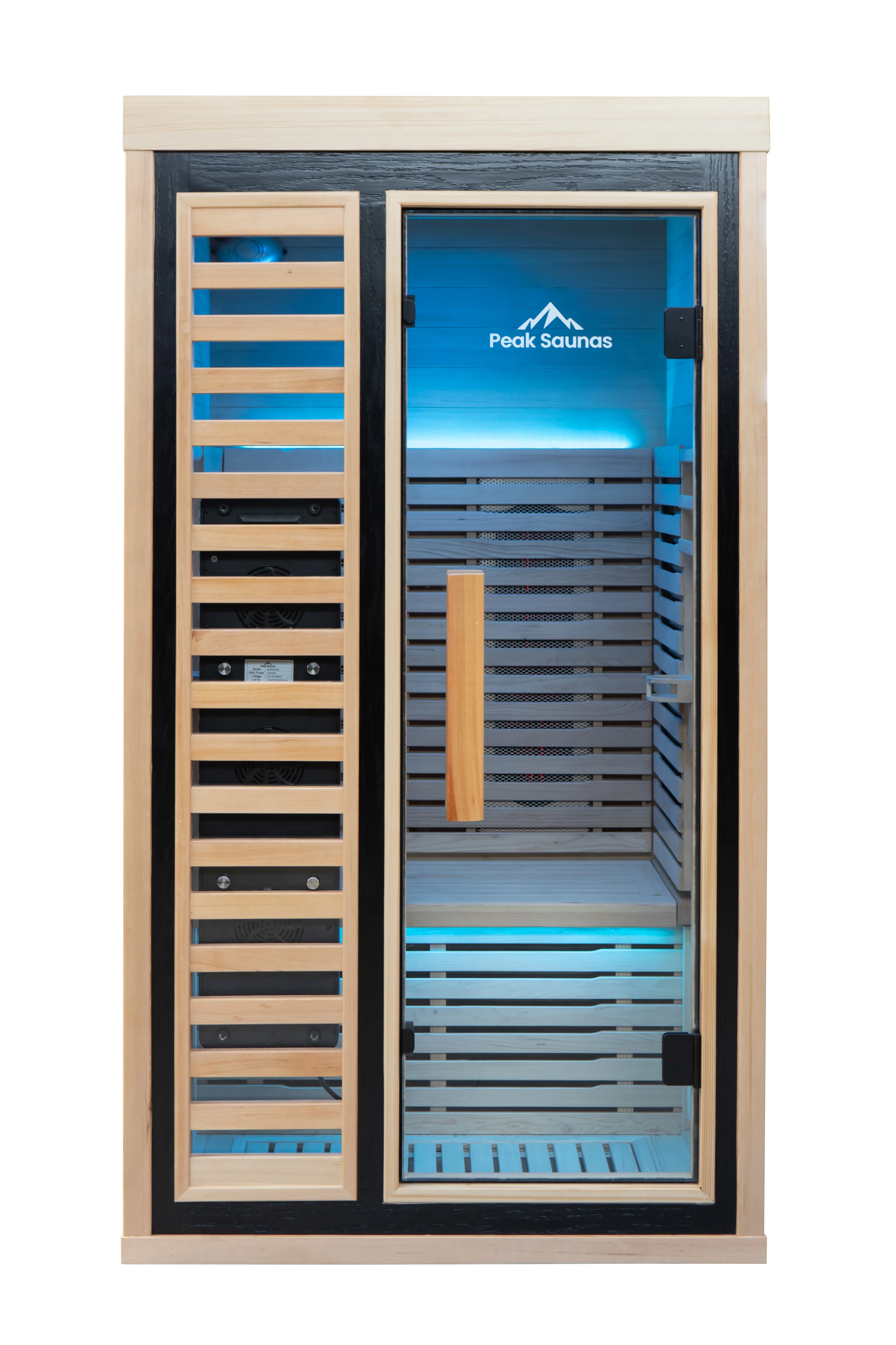 Shasta 1-Person Full Spectrum Infrared Sauna with Full-Body Medical-Grade Red Light Therapy & Smart WiFi App Control - Image 15